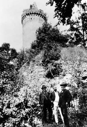 Václav Špaček, Jan Špaček a August Sedláček okolo r. 1920