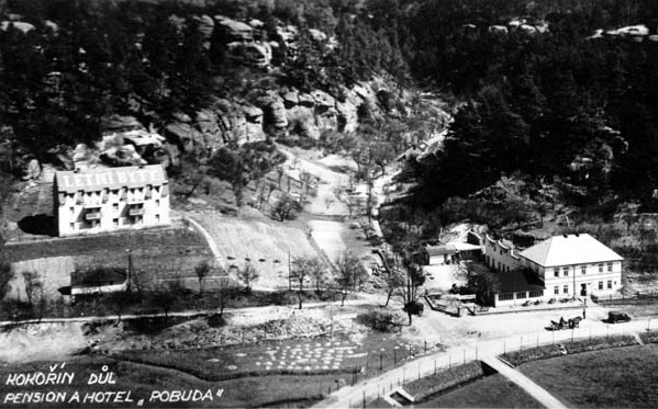 Kokořínský Důl v roce 1936